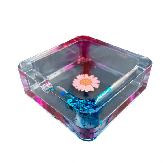 ocean flower ashtray