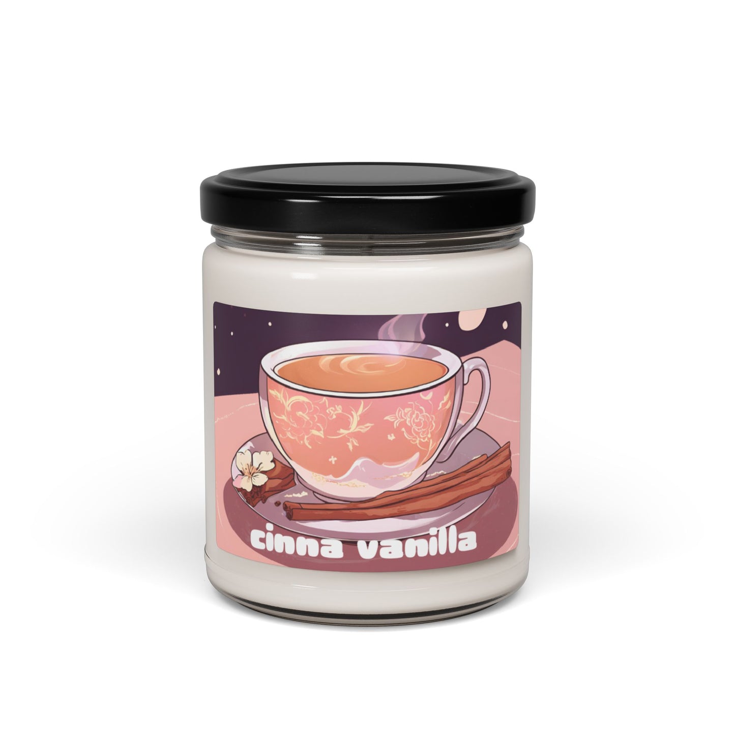 cinna vanilla scented candle, 9oz