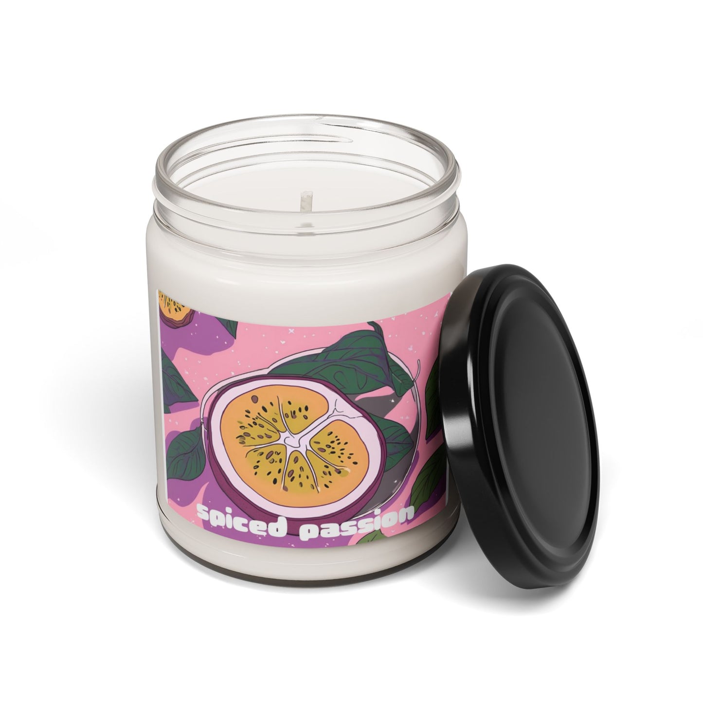 spiced passion scented candle, 9oz